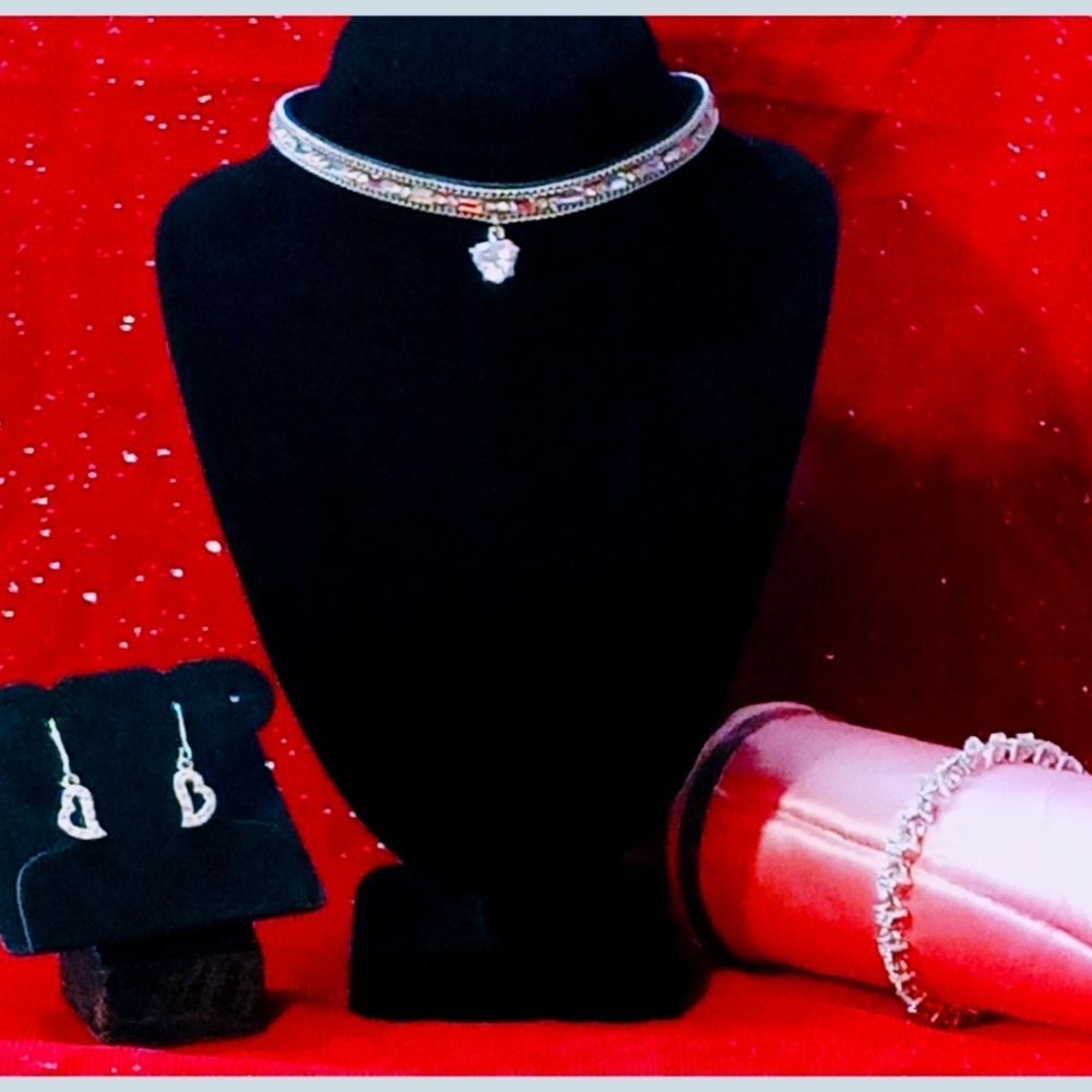 Valentine's Jewelry 4pc Set